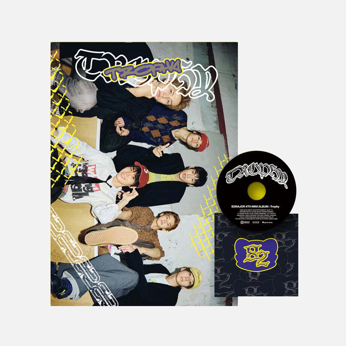 (PRE-ORDER) 82MAJOR - 4th Mini Album Trophy (Special Ver.)