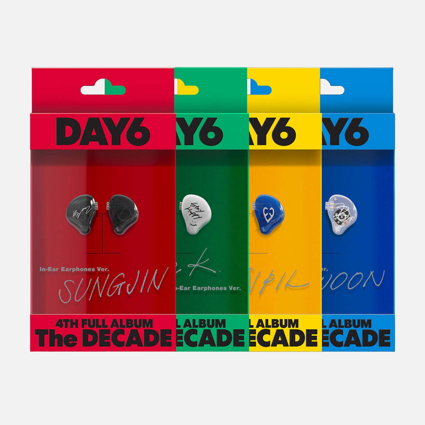 DAY6 - 4th Album The DECADE (In-Ear Earphones Ver.)