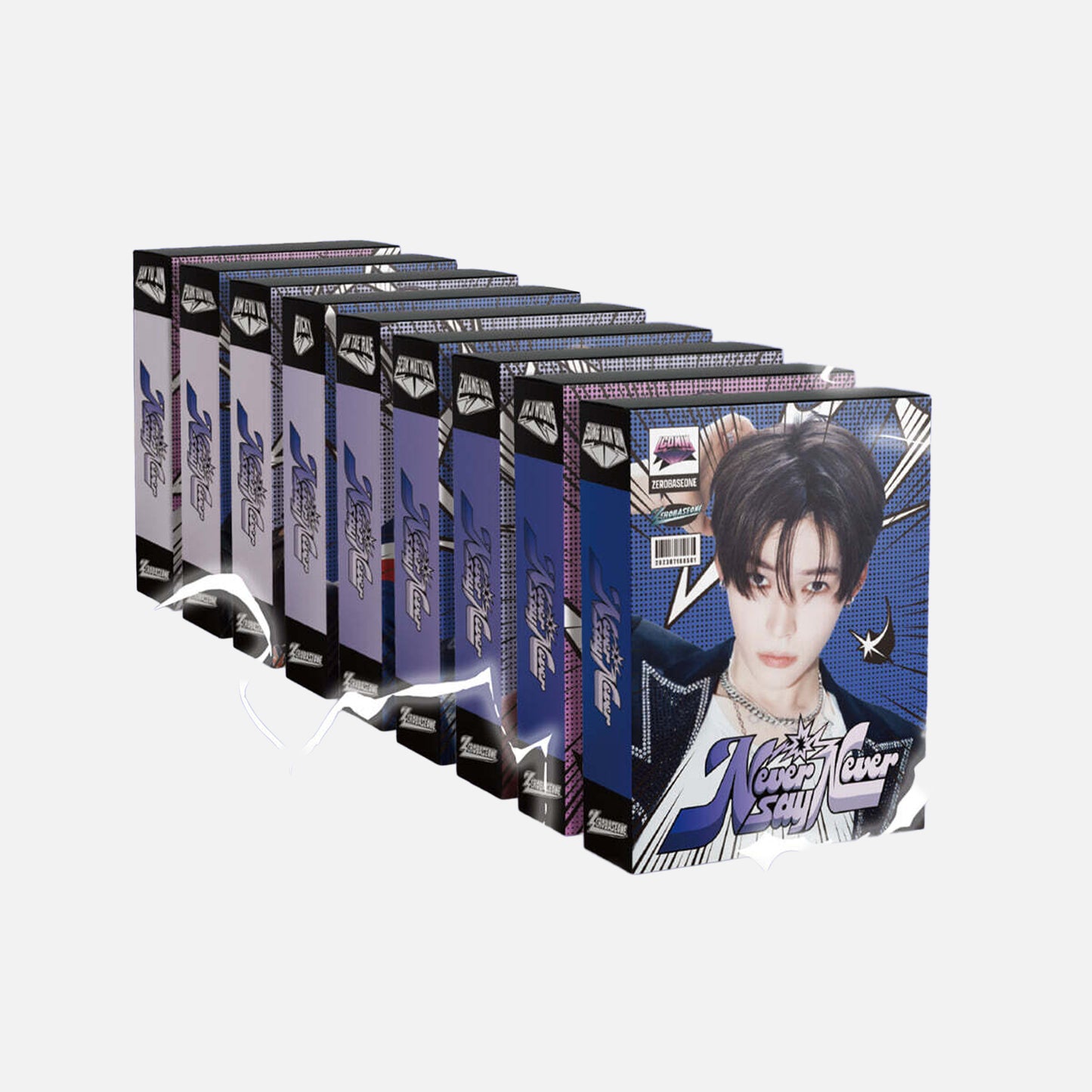 ZEROBASEONE - The 1st Full Album NEVER SAY NEVER (LENTICULAR KEYRING Ver.)