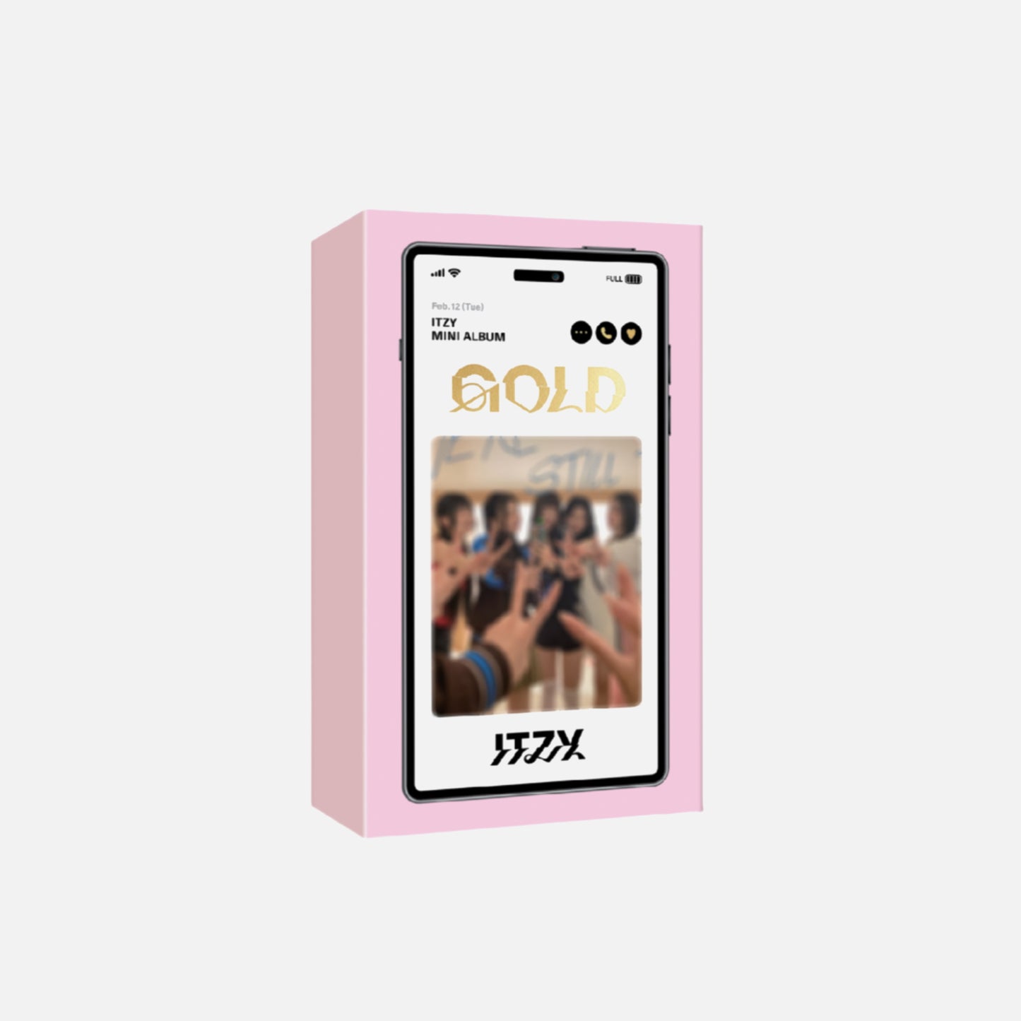 ITZY - GOLD (PHONE BOX VER.)