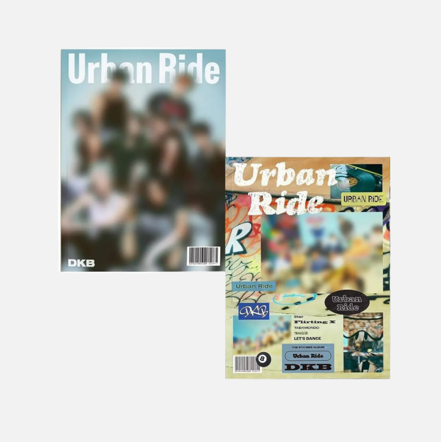 DKB - 8th Mini Album Urban Ride (Urban ver. / Ride ver.)