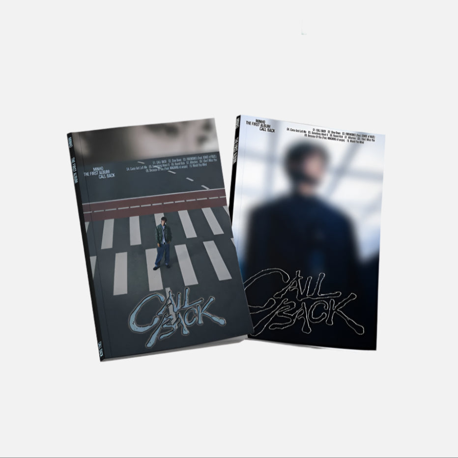 MINHO - 1st Full Album CALL BACK (Photobook Ver.)