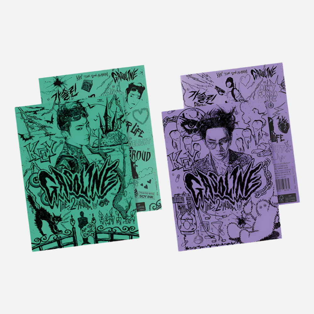 KEY (SHINee) - VOL.2 GASOLINE (BOOKLET Ver.)