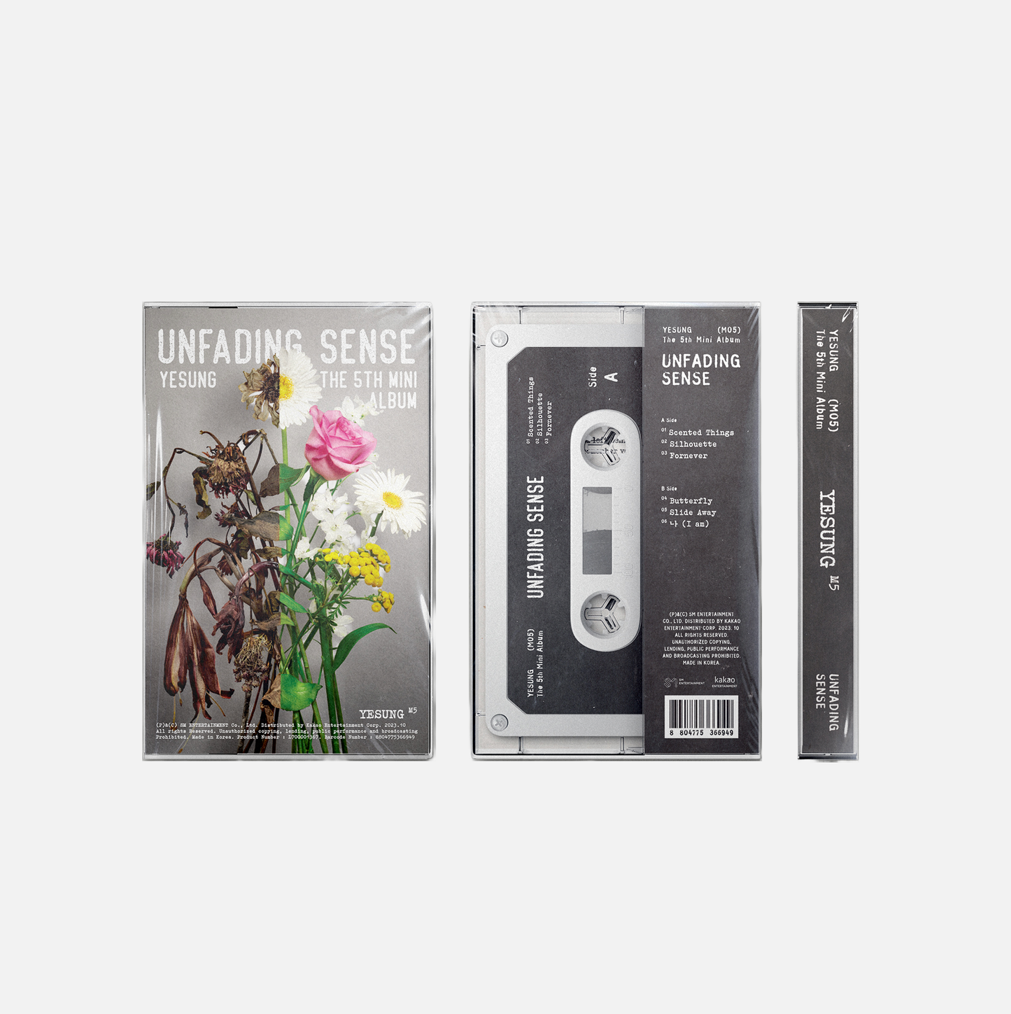 YESUNG - 5th Mini Album Unfading Sense (Tape Ver.)
