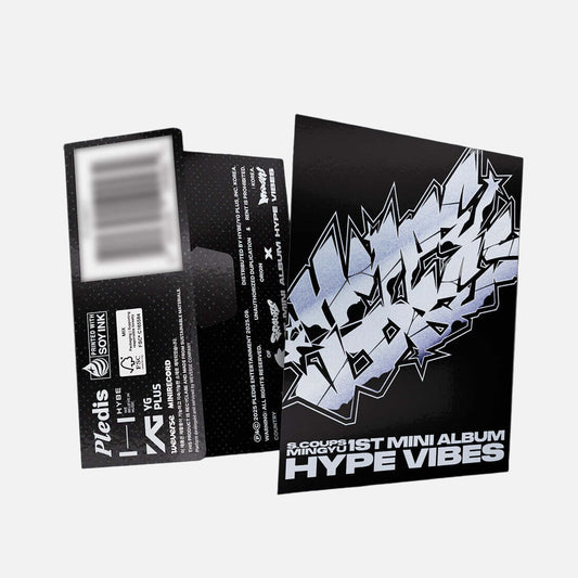 S.COUPS X MINGYU (SEVENTEEN) - 1st Mini Album HYPE VIBES (Weverse Albums ver.)