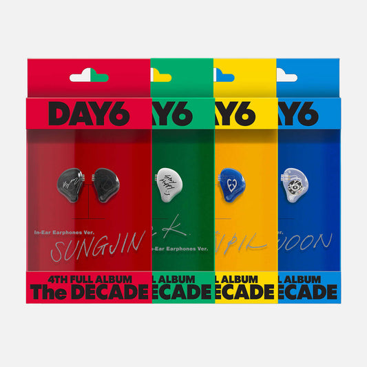 DAY6 - 4th Album The DECADE (In-Ear Earphones Ver.)