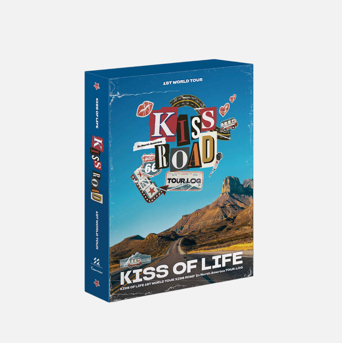KISS OF LIFE - 1ST WORLD TOUR KISS ROAD In North America TOUR-LOG