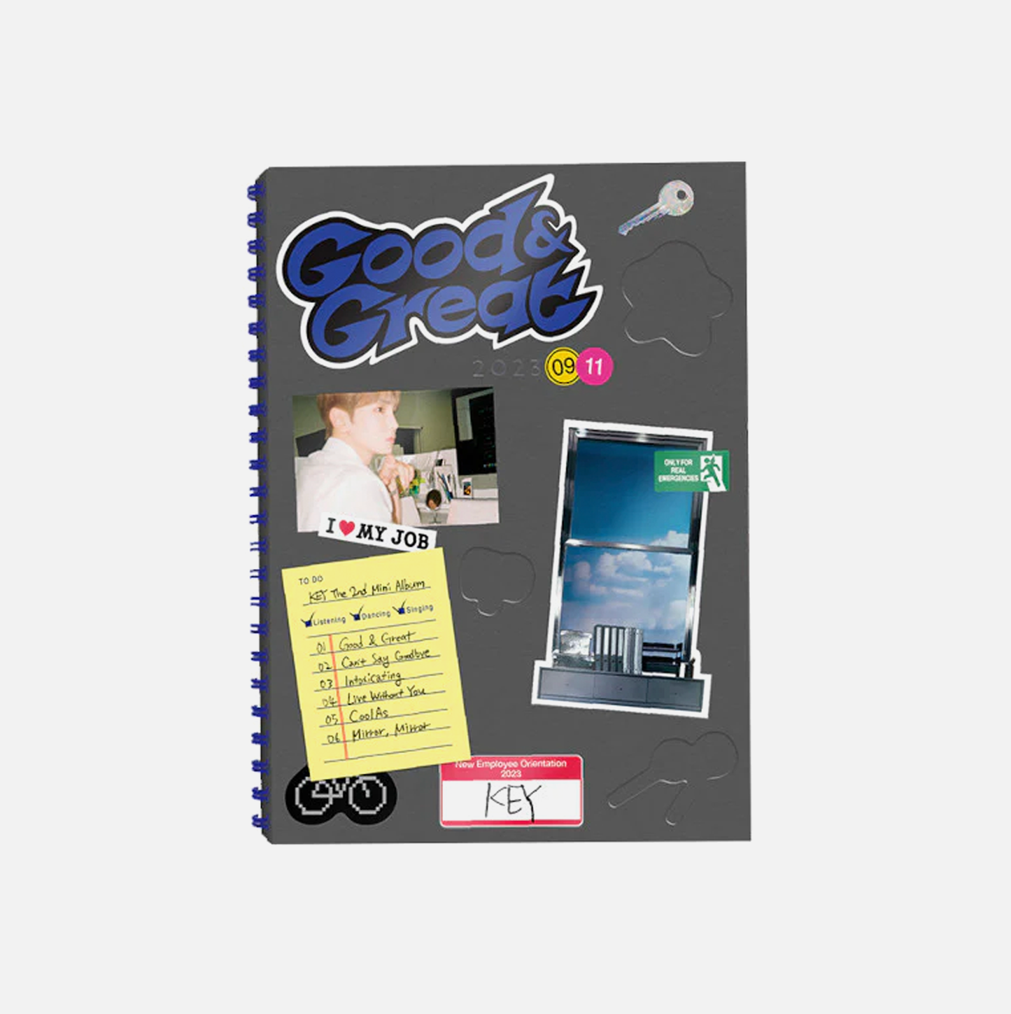 Key - 2nd Mini Album Good & Great (WORK REPORT VER.)