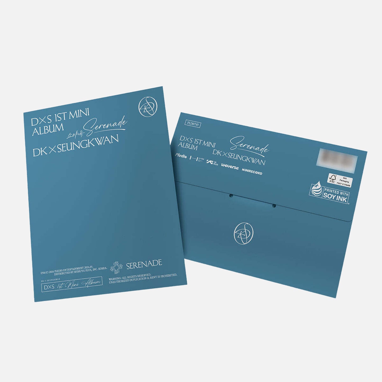 DK X SEUNGKWAN (SEVENTEEN) - 1st Mini Album Serenade (Weverse Albums Ver.)