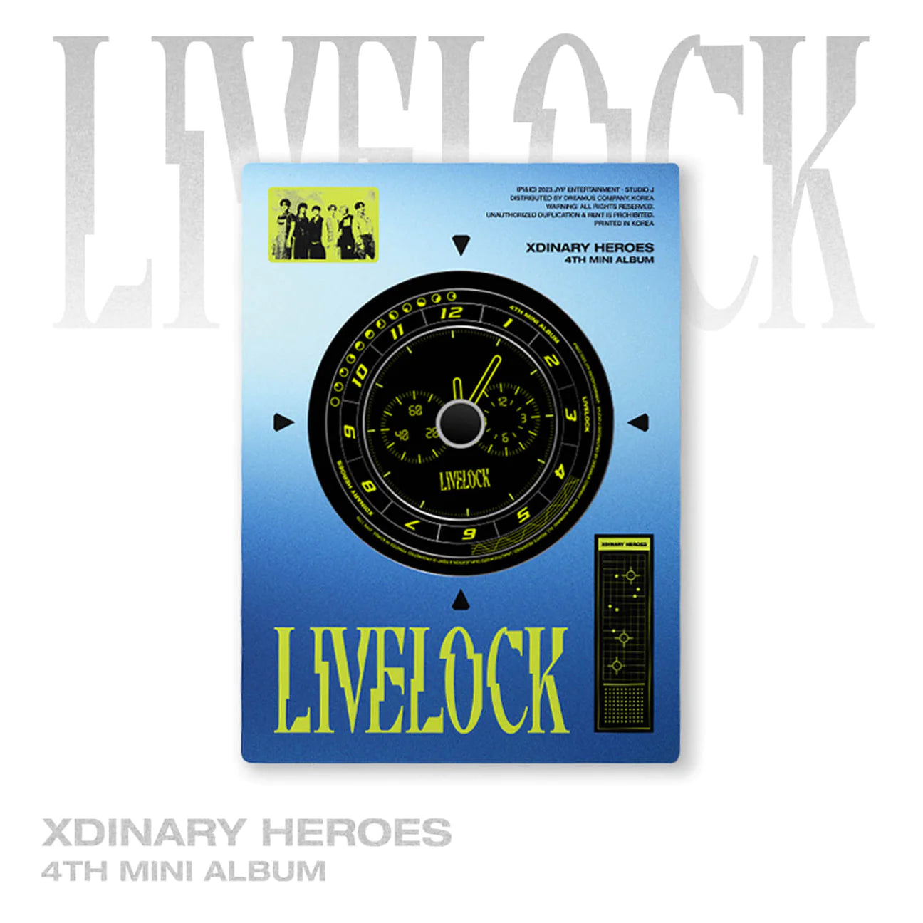 Xdinary Heroes - 4th Mini Album Livelock