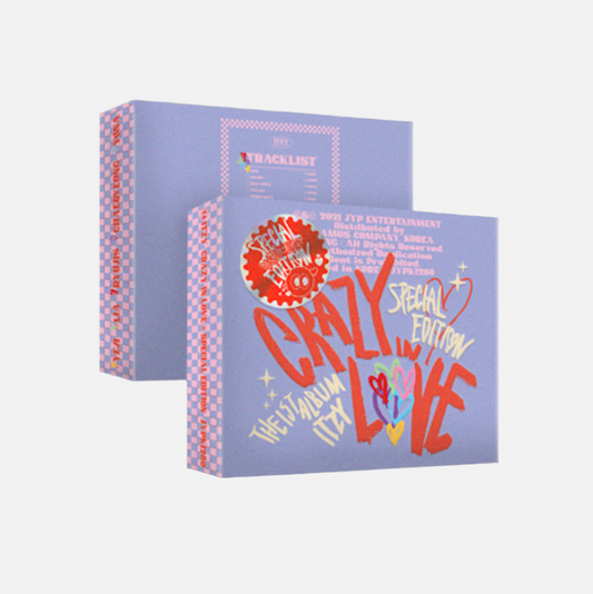 ITZY - VOL.1 CRAZY IN LOVE SPECIAL EDITION (JEWEL CASE Ver.)