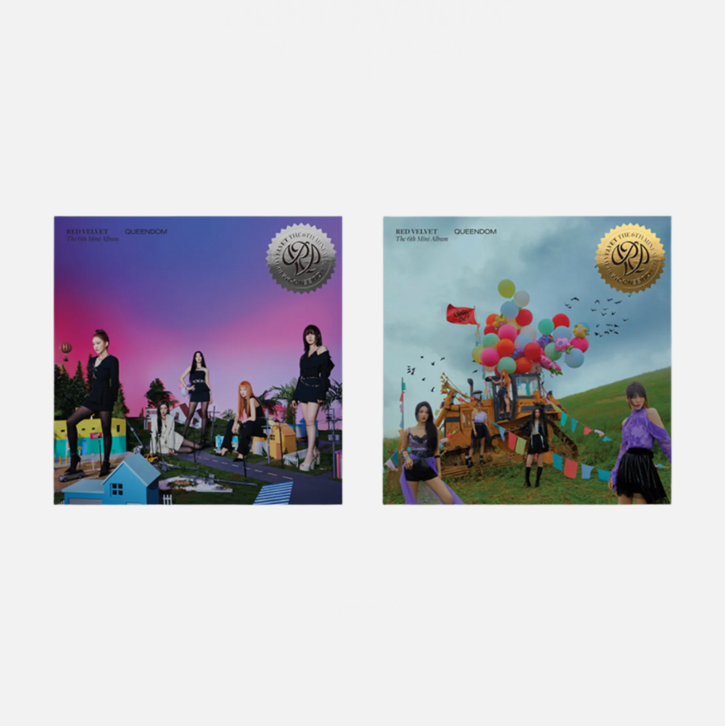 RED VELVET - 6th Mini Album QUEENDOM (QUEENS Ver.)