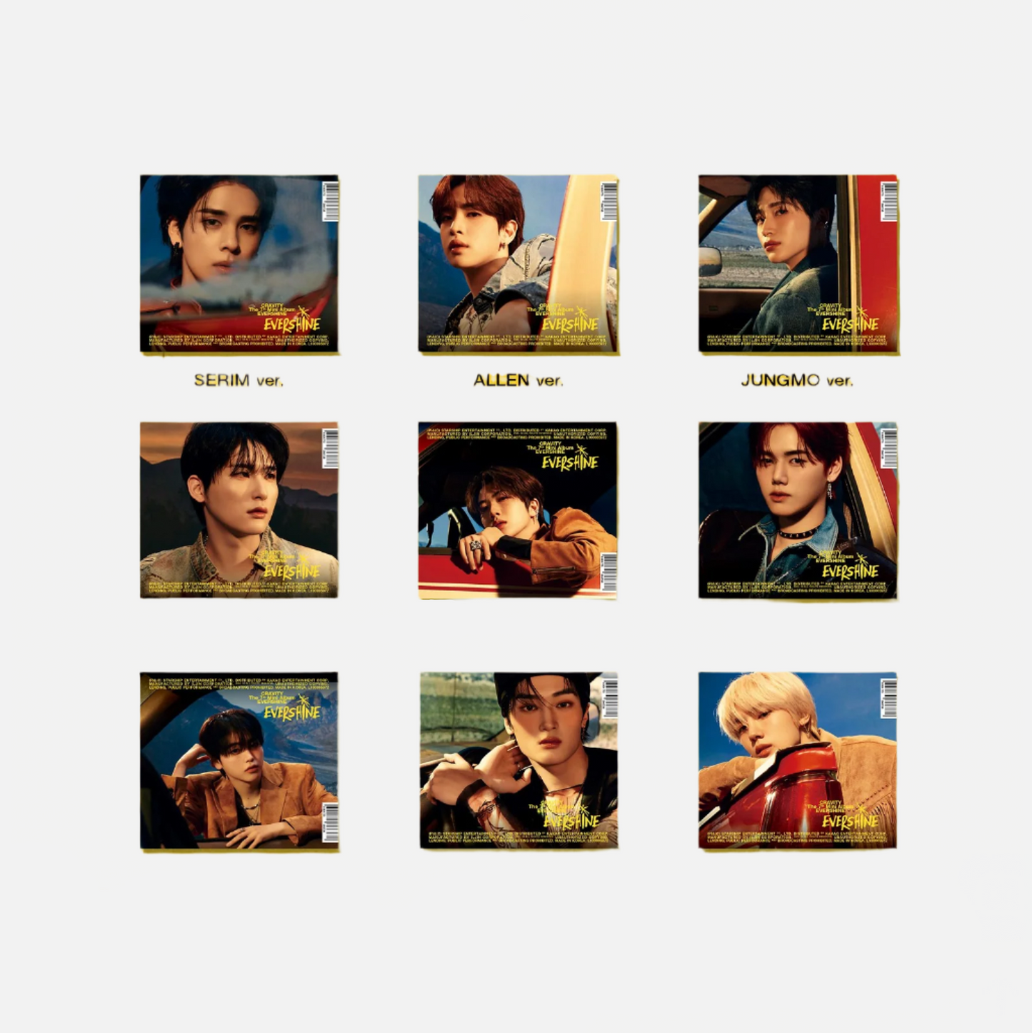 CRAVITY - The 7th Mini Album EVERSHINE (DIGIPACK ver.)