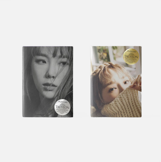 TAEYEON (GIRLS' GENERATION) - VOL.2 Repackage Album PURPOSE (PURPLE / BEIGE Ver.)