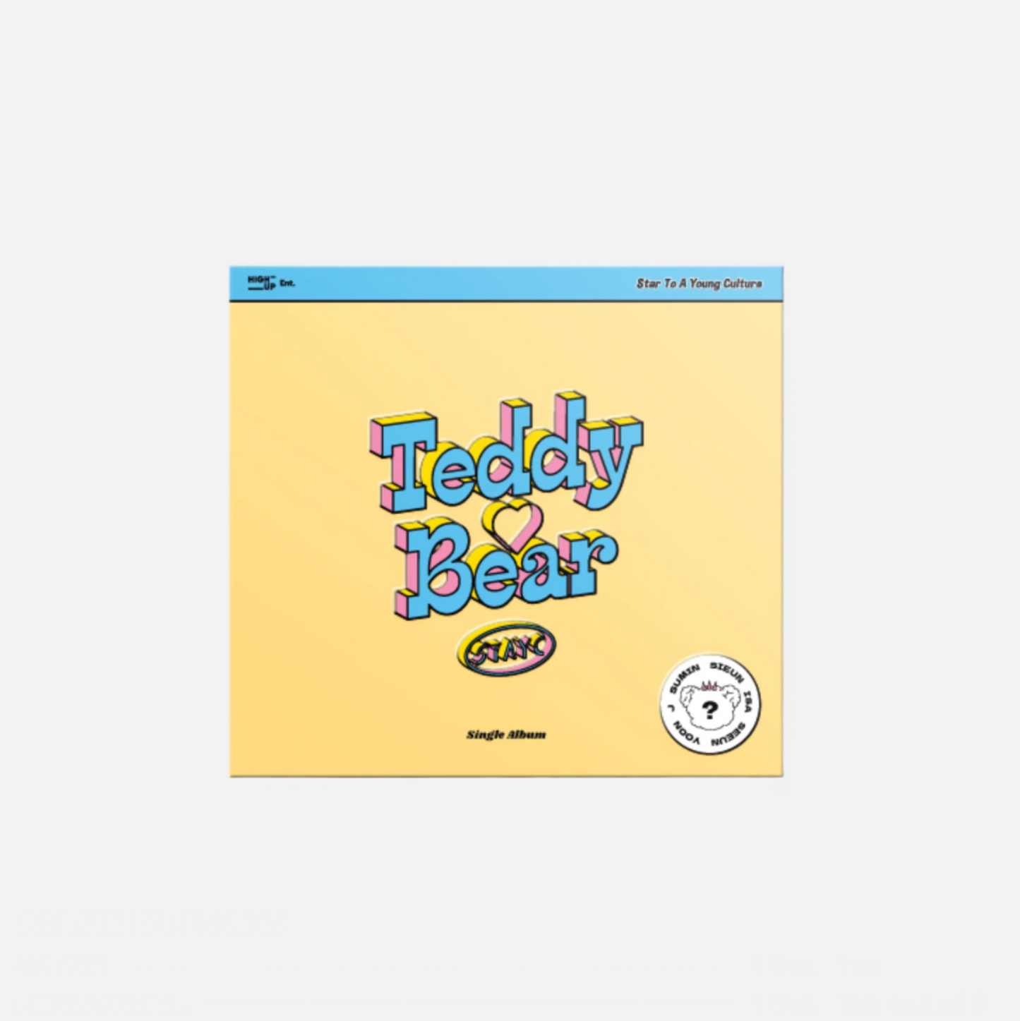 STAYC - 4th Single Album TEDDY BEAR (DIGIPACK Ver.)