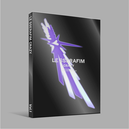 LE SSERAFIM - 4th Mini Album [CRAZY] (Random Ver.)