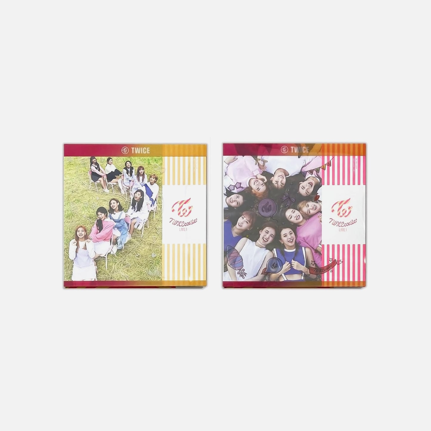 TWICE - 3rd Mini Album TWICECOASTER : LANE 1 (Apricot / Neon Magenta Ver.)