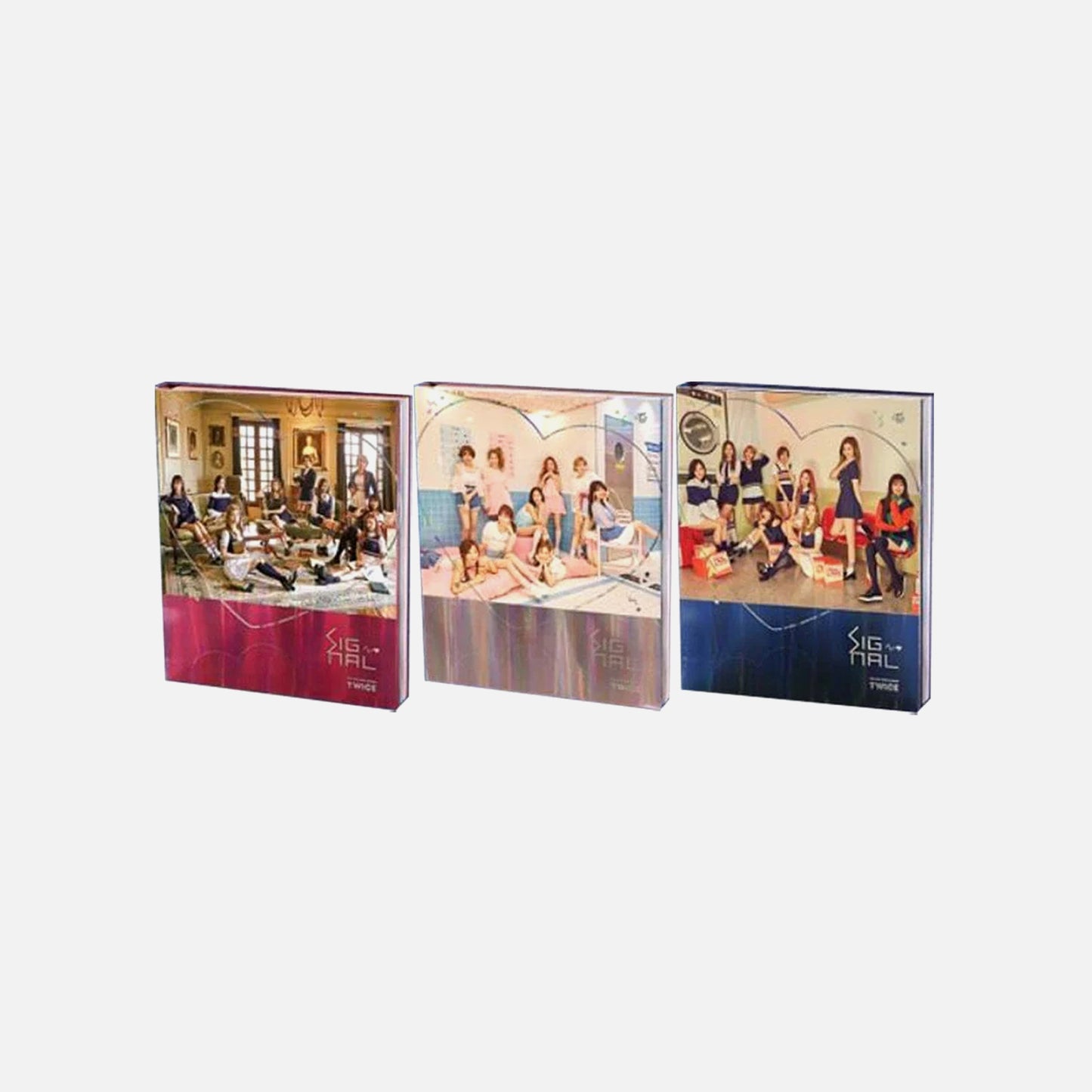 TWICE - 4th Mini Album SIGNAL (RED / BLUE / PINK Ver.)