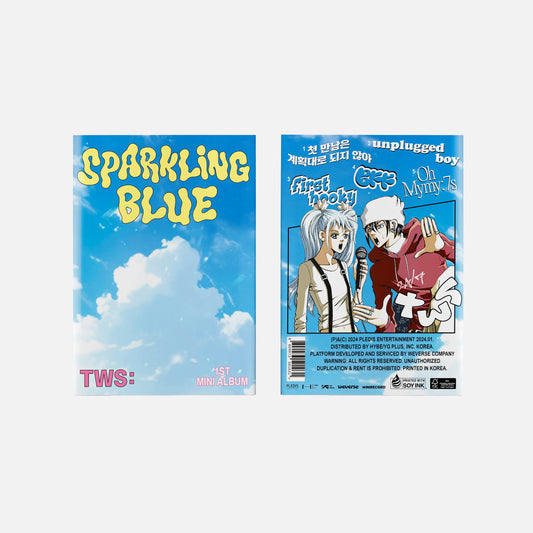 TWS - 1st Mini Album SPARKLING BLUE (Weverse Albums ver.)