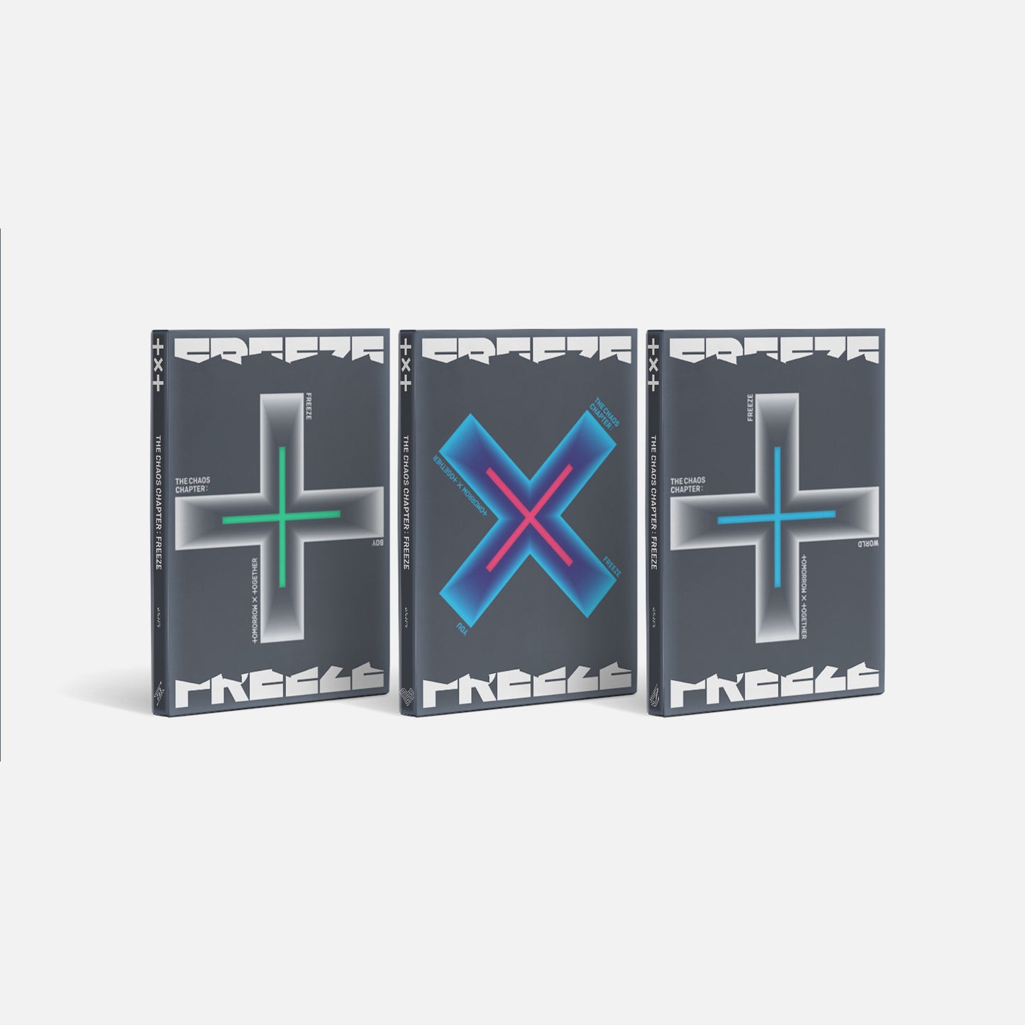 TXT (TOMORROW X TOGETHER) - THE CHAOS CHAPTER : FREEZE (WORLD / YOU / BOY Ver.)