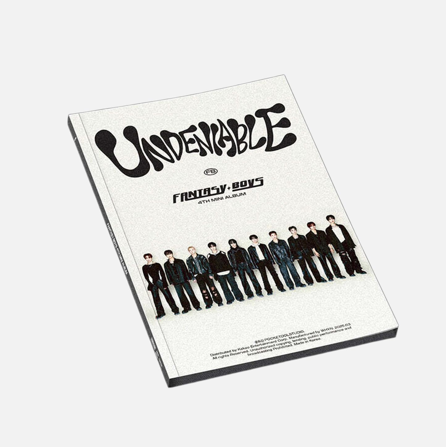 FANTASY BOYS - 4th Mini Album UNDENIABLE (Eclipse Ver.)