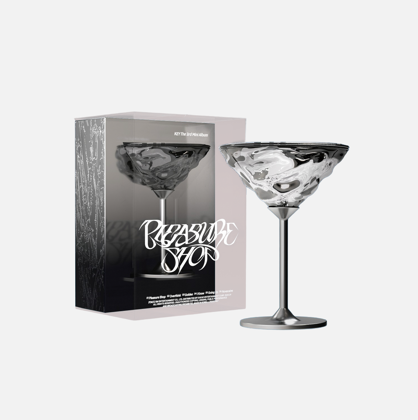 KEY - 3rd Mini Album Pleasure Shop (Glass Package Ver.)