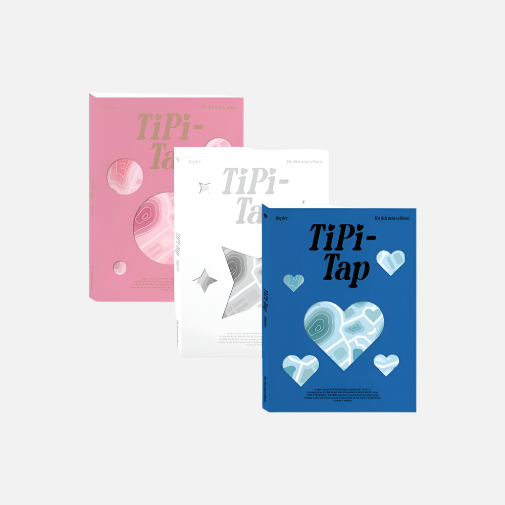 Kep1er - 6th Mini Album Tipi-Tap (Connect N ver./ Lost ver./ Love & Seek ver.)