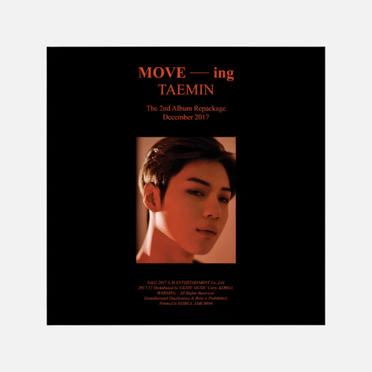 TAEMIN (SHINee) - VOL.2 Repackage Album MOVE-ING
