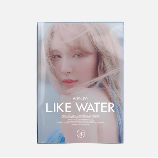 WENDY - 1st Mini Album LIKE WATER (PHOTO BOOK Ver.)