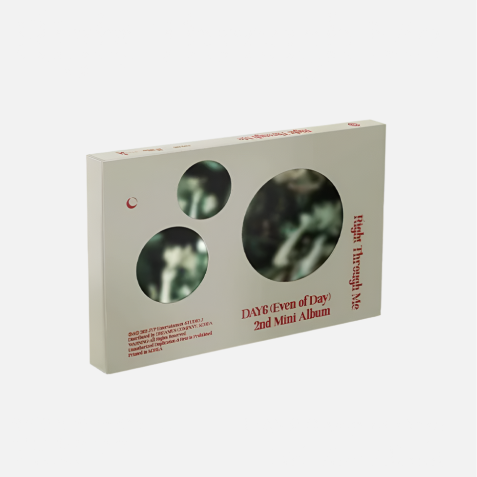 DAY6 (EVEN OF DAY) - 2nd Mini Album RIGHT THROUGH ME