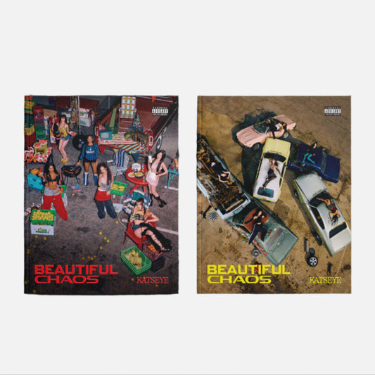 (PRE-ORDER) KATSEYE - [BEAUTIFUL CHAOS] (Chaotic Ver./Beautiful Ver.)