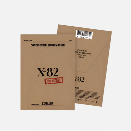 82MAJOR - 2nd Mini Album X-82 (POCAALBUM)