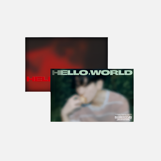 BAEKHYUN - 4th Mini Album Hello, World (Photobook Ver.)