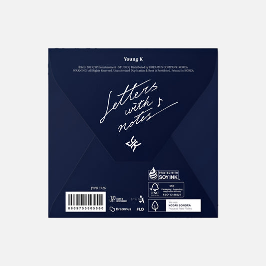 Young K (DAY6) - Letters with notes (Digipack Ver.)