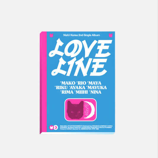 NiziU - 2nd Single Album [LOVE LINE] (Photobook Ver.)