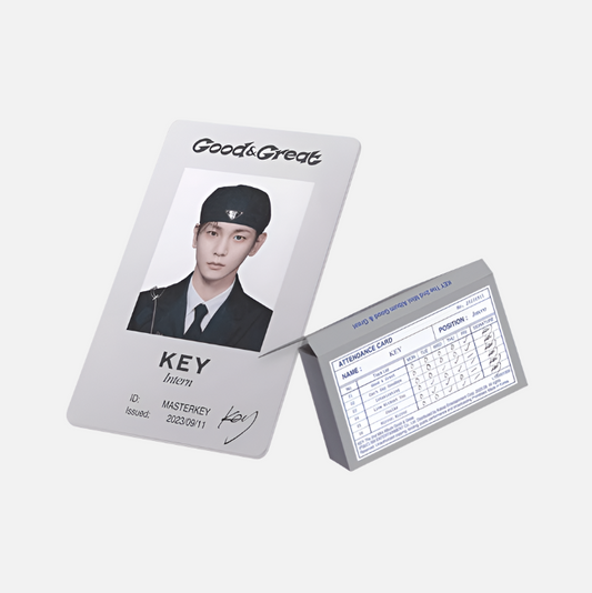 Key - 2nd Mini Album Good & Great (ID CARD VER.)