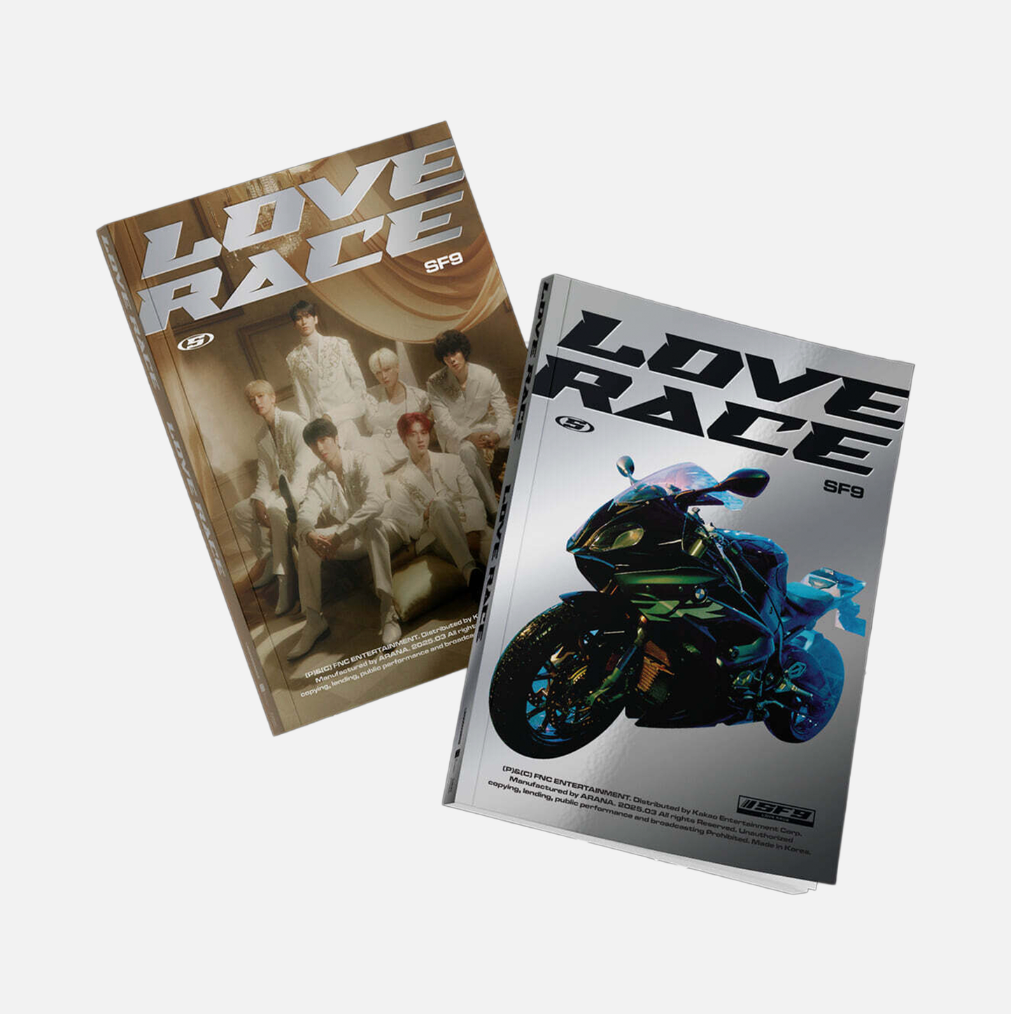 SF9 - 15th Mini Album LOVE RACE (RACE/LOVE)