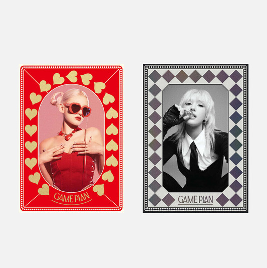 JEON SOMI - EP Album GAME PLAN (PHOTOBOOK Ver.) (Red Ver./Black Ver.)