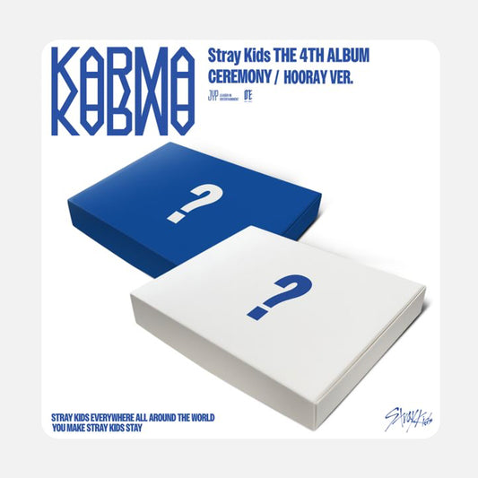 (PRE-ORDER+POB) Stray Kids - 4th Album KARMA (Random Ver.)