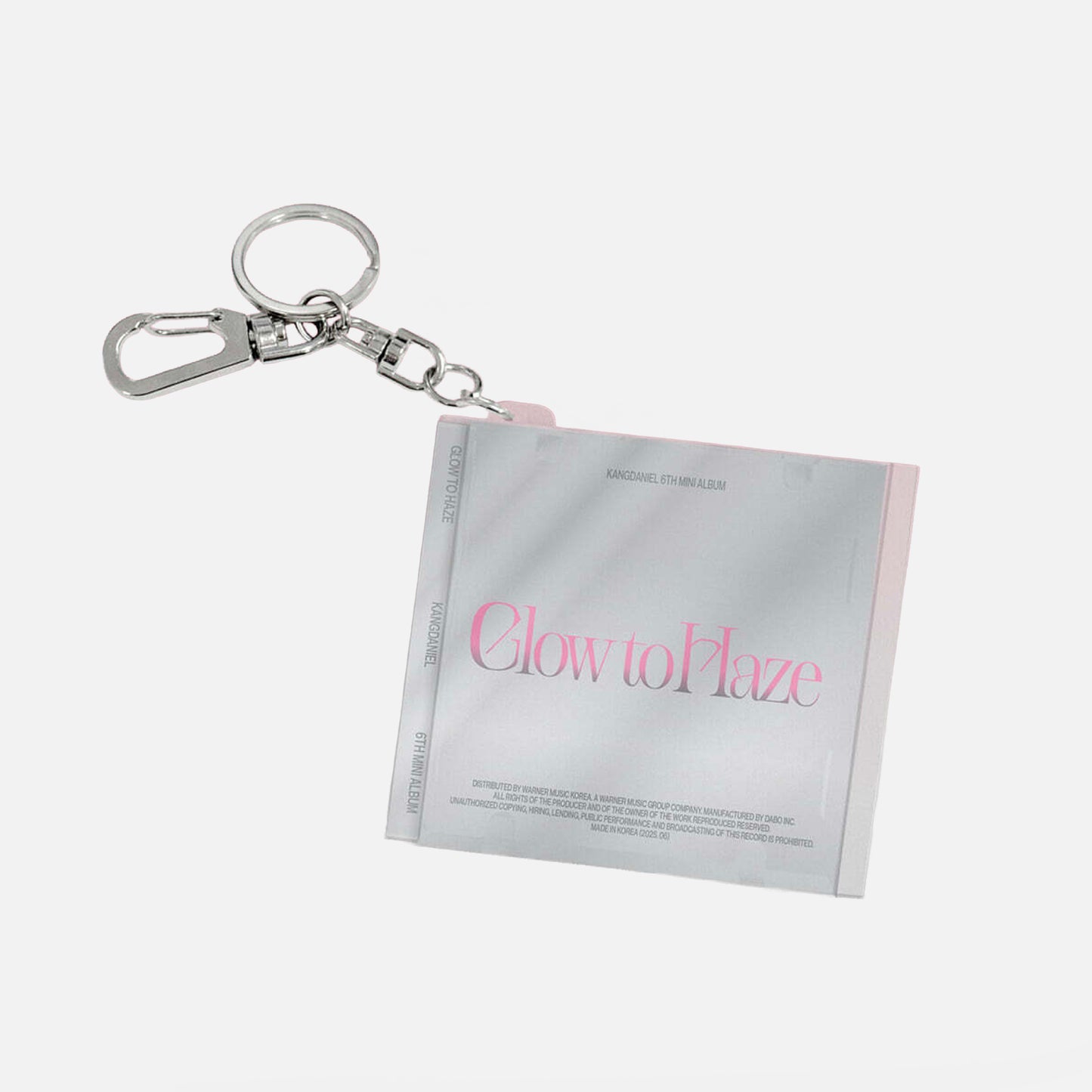 (PRE-ORDER) KANGDANIEL - 6th Mini Album Glow to Haze (MINI CD KEYRING Ver.)