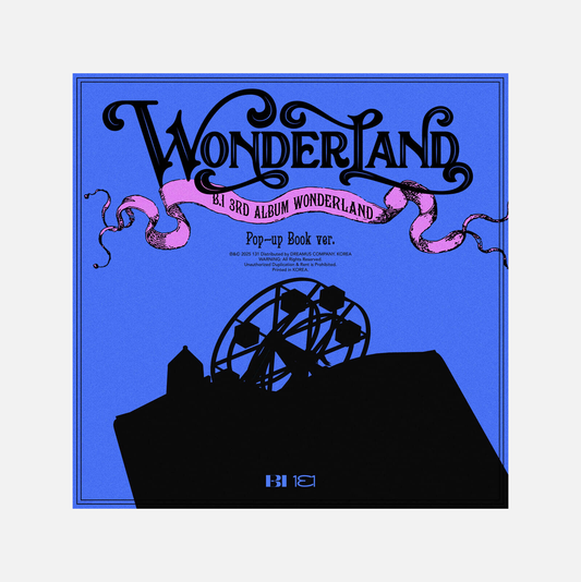 (PRE-ORDER) B.I - 3rd Album [WONDERLAND] (Pop-up book Ver.)